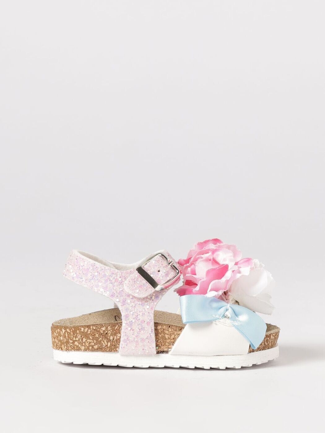 モナリザ MONNALISA バレーシューズ シューズ ガールズ 白いこと Ballet flats 83G0017708 関税 貨物輸送無料 2026SS gi