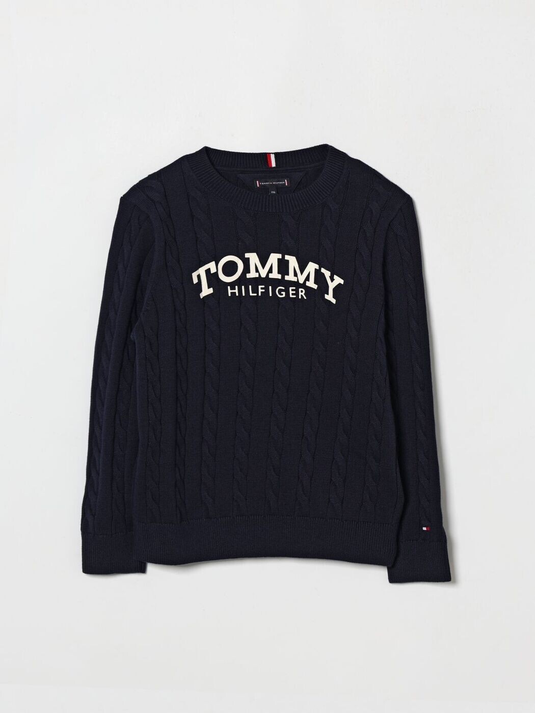 トミー ヒルフィガー TOMMY HILFIGER クルーネックジャンパー 編み物御召しもの ボーイズ 米国海軍 Crew neck jumpers KB0KB10347 関税 貨物輸送無料 2026SS gi