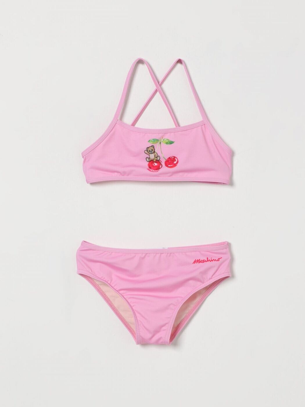 モスキーノ MOSCHINO ビキニ スイムウェア ガールズ サクラ色 Bikinis HGL00ELKA11 関税 貨物輸送無料 2026SS gi