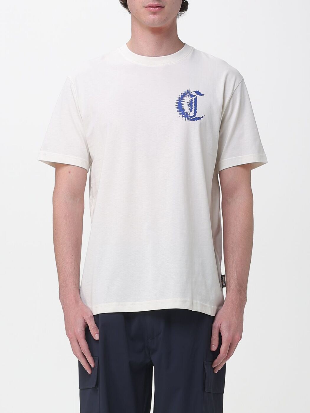 ジャスト カヴァリ JUST CAVALLI Tシャツ メンズ ホワイト T-shirts 80OAHT23CJ500 White 関税 送料無料 2026SS gi｜BRANDSHOP「il Tesoro」