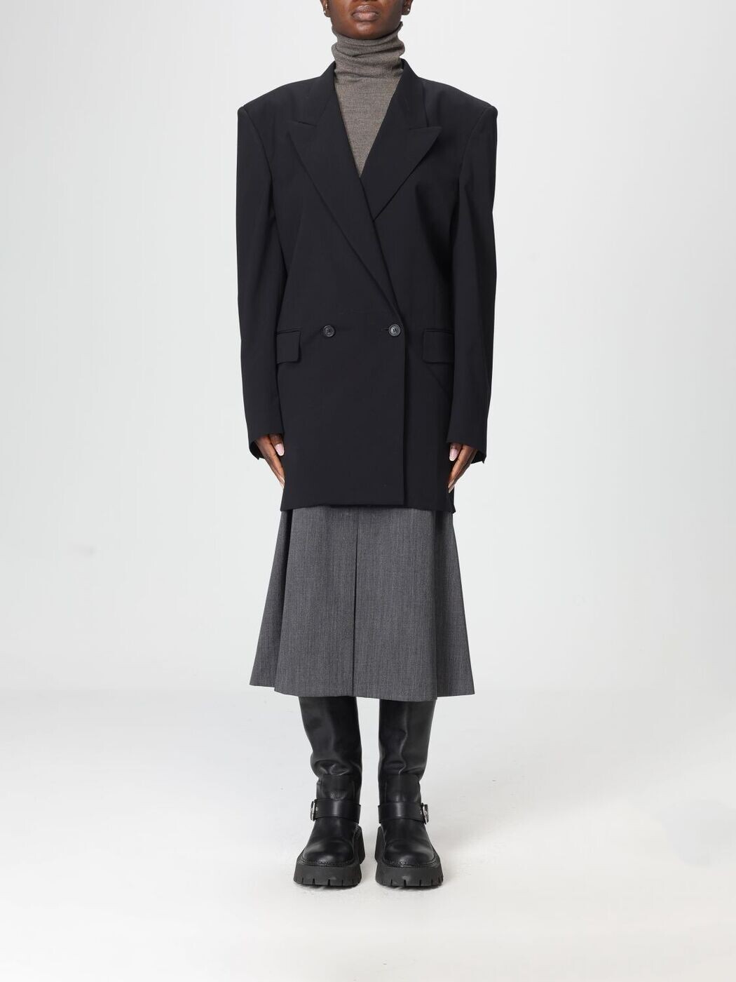 エムエム6 メゾン マルジェラ MM6 MAISON MARGIELA スーツジャケット スーツ ジャケット レディース ブラック Suit Jackets S62BN0117M35614 Black 関税 送料無料 2025AW gi｜BRANDSHOP「il Tesoro」