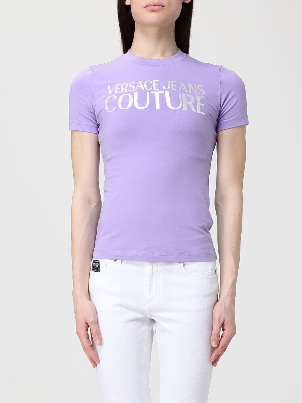 ヴェルサーチェ・ジーンズ・クチュール VERSACE JEANS COUTURE ポロシャツ Tシャツ レディース パープル T-shirts and polo shirts 80HAHT00CJ03T Violet 関税 送料無料 2026SS gi｜BRANDSHOP「il Tesoro」
