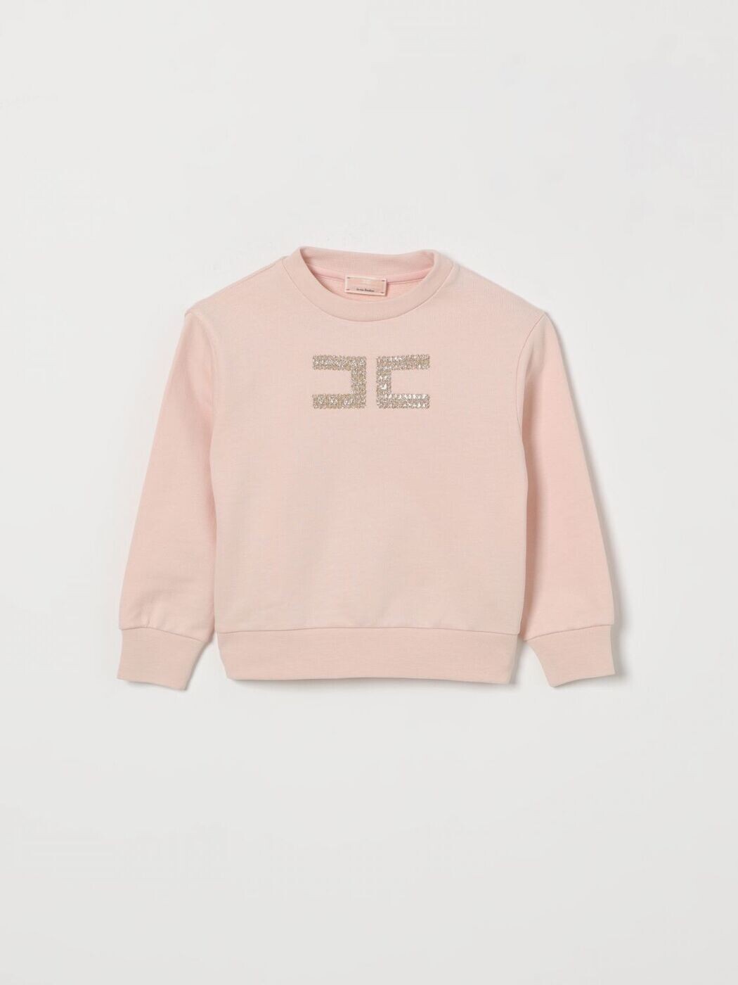 エリザベッタ フランキ ELISABETTA FRANCHI 天使の都市 MIA BAMBINA ロング衣袂ティーシャツ ティーシャツ ガールズ 黒いこと Long sleeve t-shirts EFTS2630JE006 関税 貨物輸送無料 2026SS gi