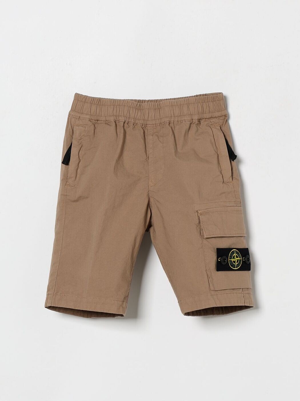 石ころ 島 STONE ISLAND JUNIOR 遊撃手ズボン下 ズボン下 さる股引き ボーイズ ベージュ Shorts L100003S0001 関税 貨物輸送無料 2026SS gi