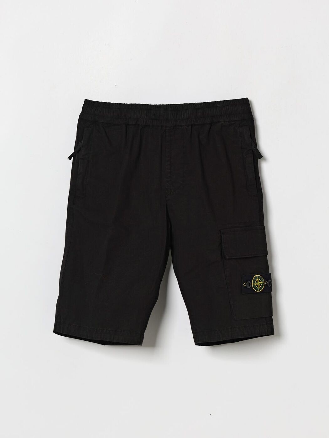 石ころ 島 STONE ISLAND JUNIOR 遊撃手ズボン下 ズボン下 さる股引き ボーイズ 黒いこと Shorts L100003S0001 関税 貨物輸送無料 2026SS gi