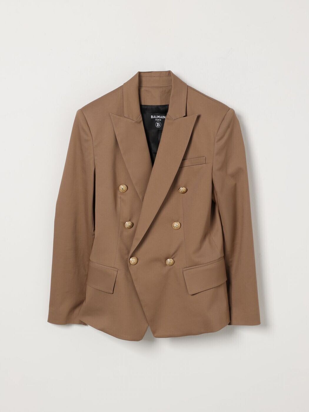 バルマン BALMAIN ボンバージャケット 上衣 ボーイズ 赤銅色 Bomber jackets BY2P54G0197 関税 貨物輸送無料 2026SS gi