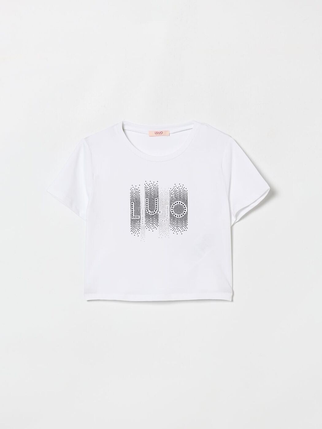リュー ジョ― LIU JO ロング捩りプルオーバー プルオーバー ガールズ 白いこと Long sleeve t-shirts GA6187JS003 関税 貨物輸送無料 2026SS gi