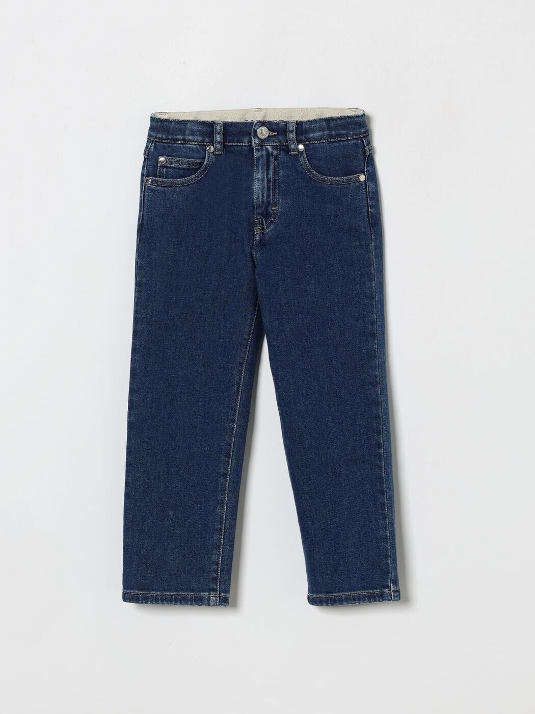 モンク線路 MONCLER レギュラーフィットジーンズ ジーンズ ガールズ 青色 Regular fit jeans 2A00001598A1 関税 貨物輸送無料 2026SS gi