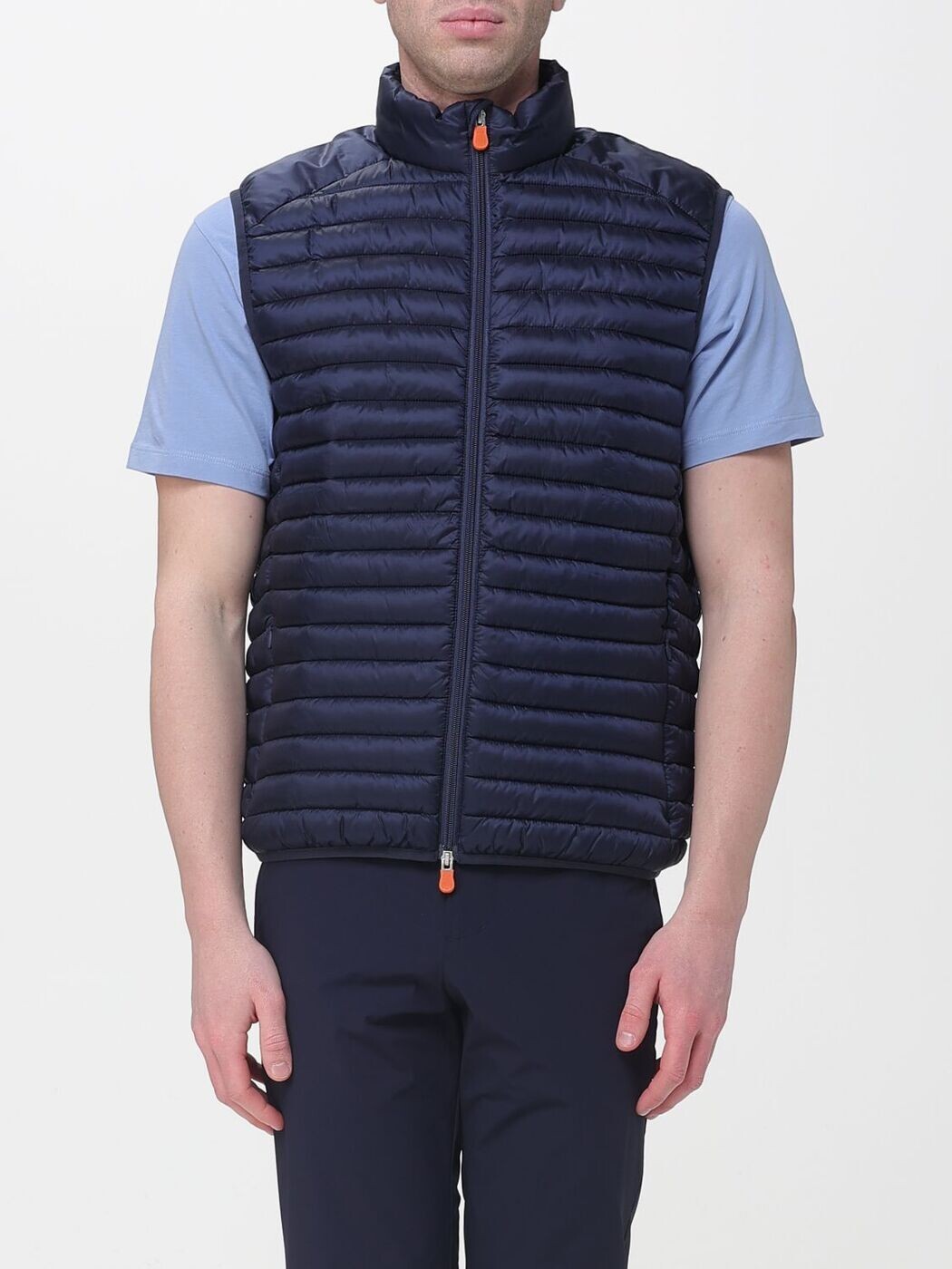 セイブザダック SAVE THE DUCK ジレ より良い メンズ 青色 Vests D82777MARGUS 関税 貨物輸送無料 2026SS gi