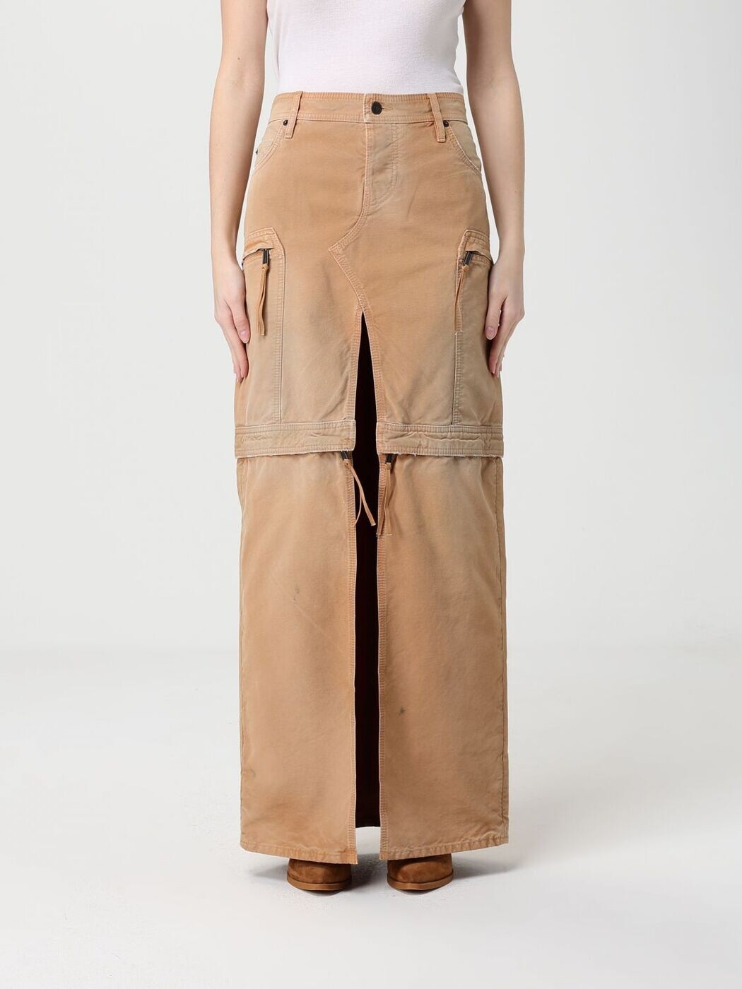 ディースクエアード DSQUARED2 スカート レディース ベージュ Skirts S75MA1023D35106 Beige 関税 送料無料 2026SS gi｜BRANDSHOP「il Tesoro」