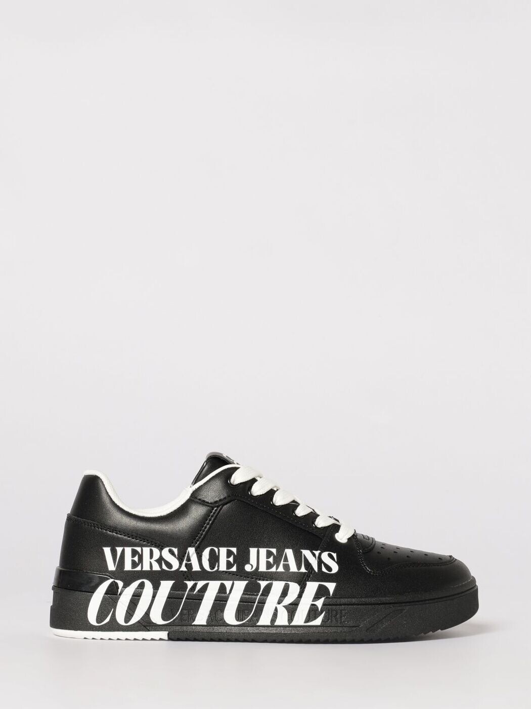 ヴェルサーチ デニム クチュール VERSACE JEANS COUTURE スニーカー メンズ 黒いこと Sneakers 80YA3SJ5ZPB88 関税 貨物輸送無料 2026SS gi
