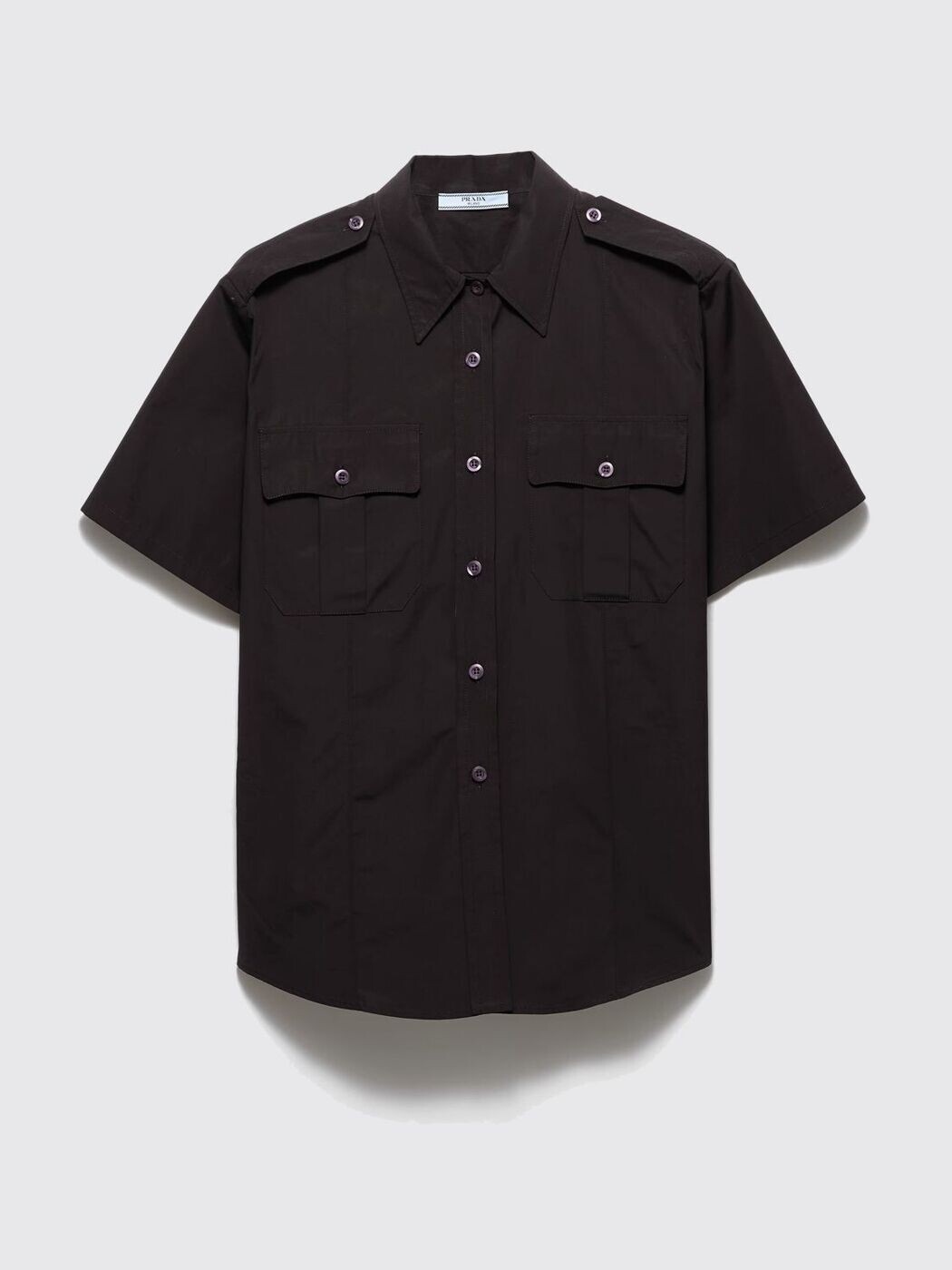 プラダ PRADA シャツ レディース ブラック Shirts P411JSOOO1XV2 Black 関税 送料無料 2026SS gi｜BRANDSHOP「il Tesoro」 114,600円