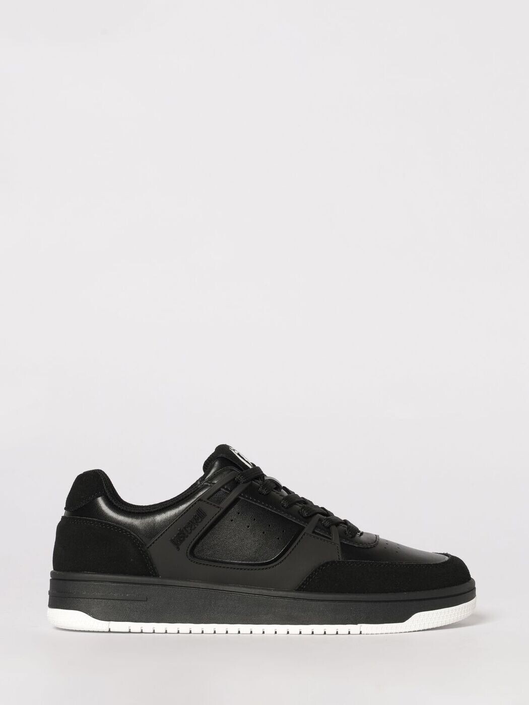 ジャスト カヴァリ JUST CAVALLI スニーカー メンズ 黒いこと Sneakers 80QA3SM2ZPC24 関税 貨物輸送無料 2026SS gi