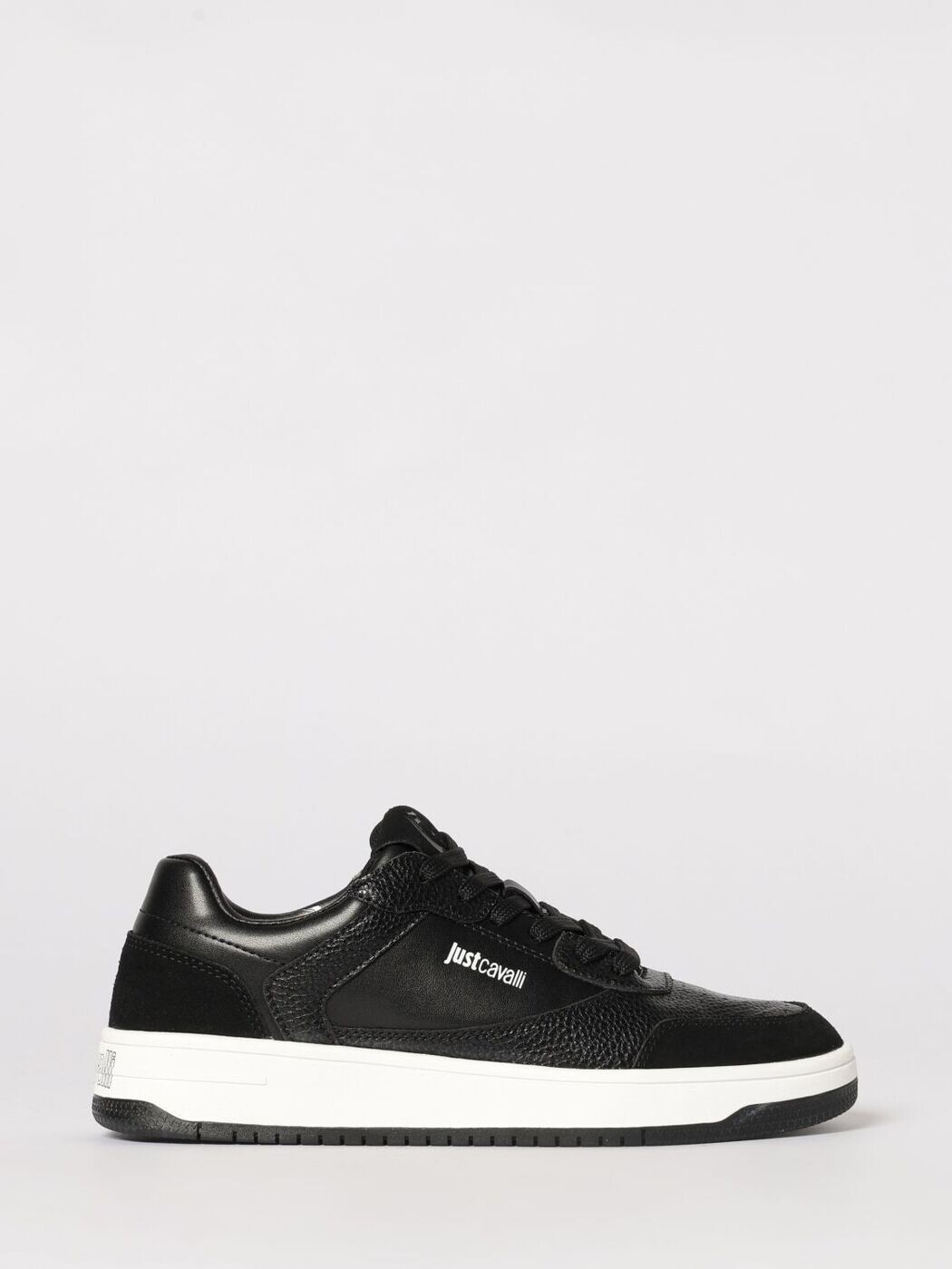ジャスト カヴァリ JUST CAVALLI スニーカー メンズ 黒いこと Sneakers 80QA3SM8ZPC23 関税 貨物輸送無料 2026SS gi