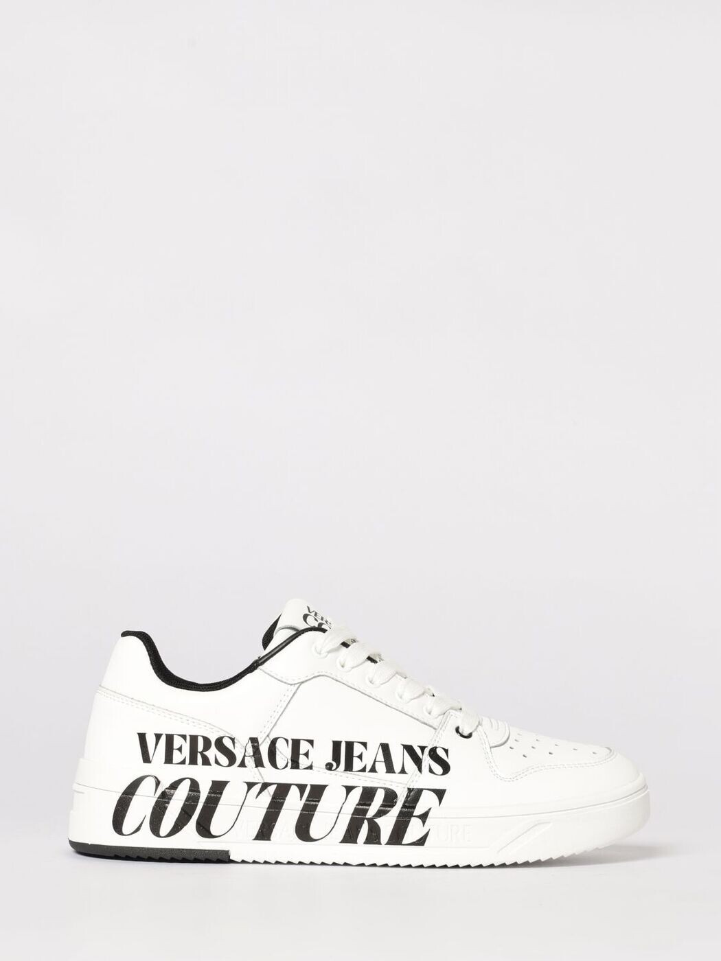 ヴェルサーチ デニム クチュール VERSACE JEANS COUTURE スニーカー メンズ 白いこと Sneakers 80YA3SJ5ZPB88 関税 貨物輸送無料 2026SS gi