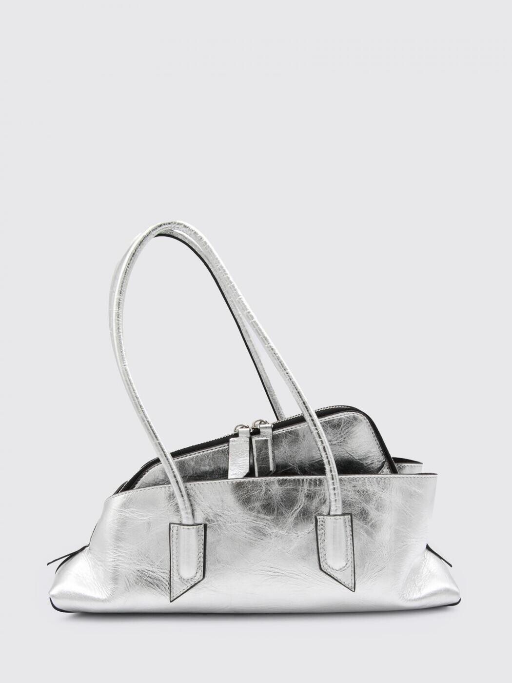 アティコ ATTICO 御徒面子 レディース しろがね色 Business bags 250WAH00058LBT070AA 関税 貨物輸送無料 2026SS gi