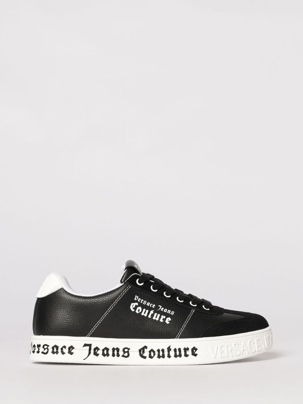ヴェルサーチ デニム クチュール VERSACE JEANS COUTURE スニーカー メンズ 黒いこと Sneakers 80YA3SK6ZPB82 関税 貨物輸送無料 2026SS gi