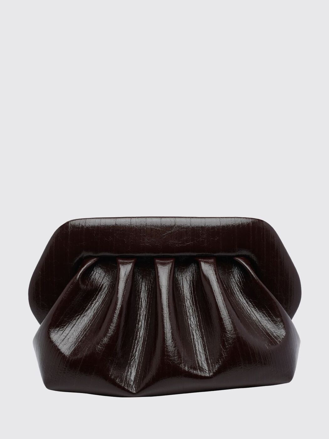 セニア THEMOIRE クラッチペダル御徒面子 レディース 赤銅色 Clutch and wristlets bags 261WTMB00ORVF 関税 貨物輸送無料 2026SS gi