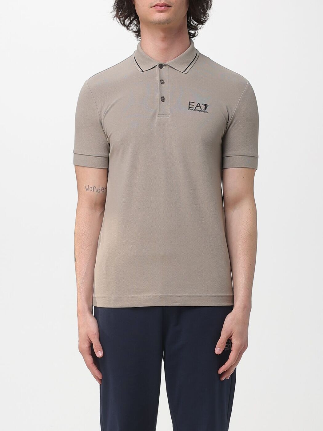 イーエーセブン EA7 ポロシャツ メンズ Polo shirts 8NPF16PJVUZ Dove Grey 関税 送料無料 2026SS gi｜BRANDSHOP「il Tesoro」
