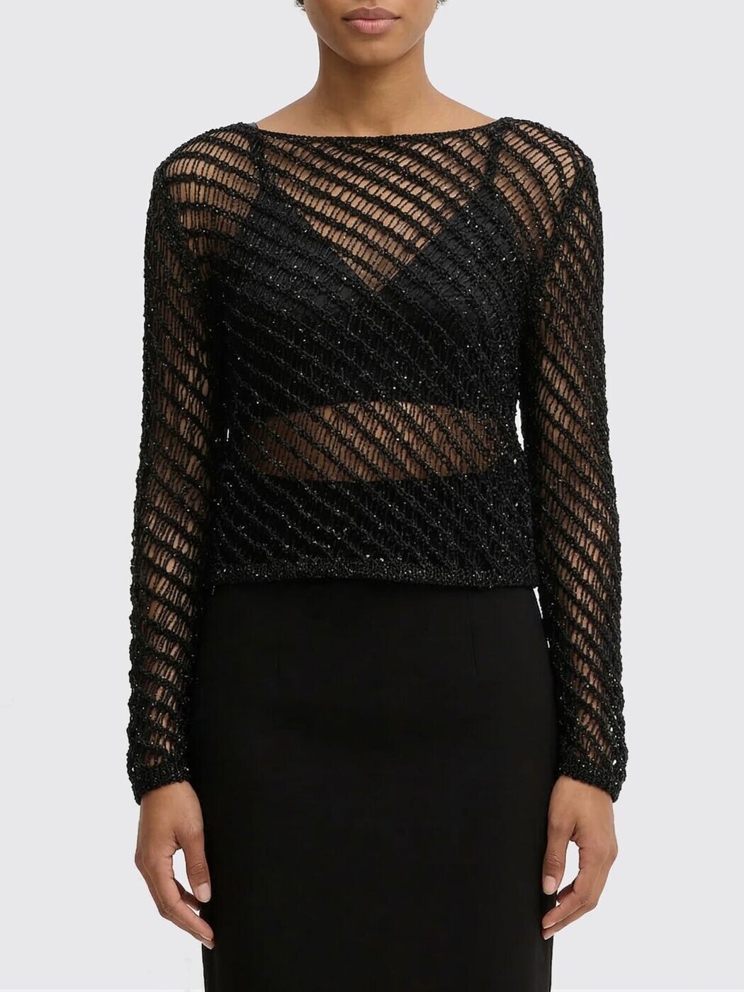 ピンコ PINKO Tシャツ トップス レディース ブラック T-shirts and tops 106540A36H Black 関税 送料無料 2026SS gi|BRANDSHOP「il Tesoro」