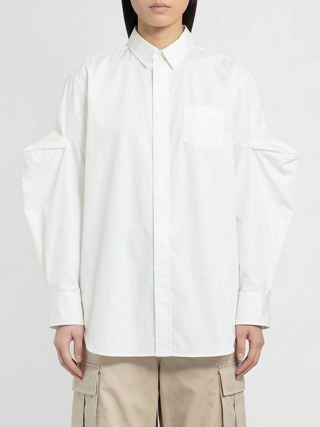 サカイ SACAI シャツ レディース ベージュ Shirts 2608394 Beige 関税 送料無料 2026SS gi｜BRANDSHOP「il Tesoro」