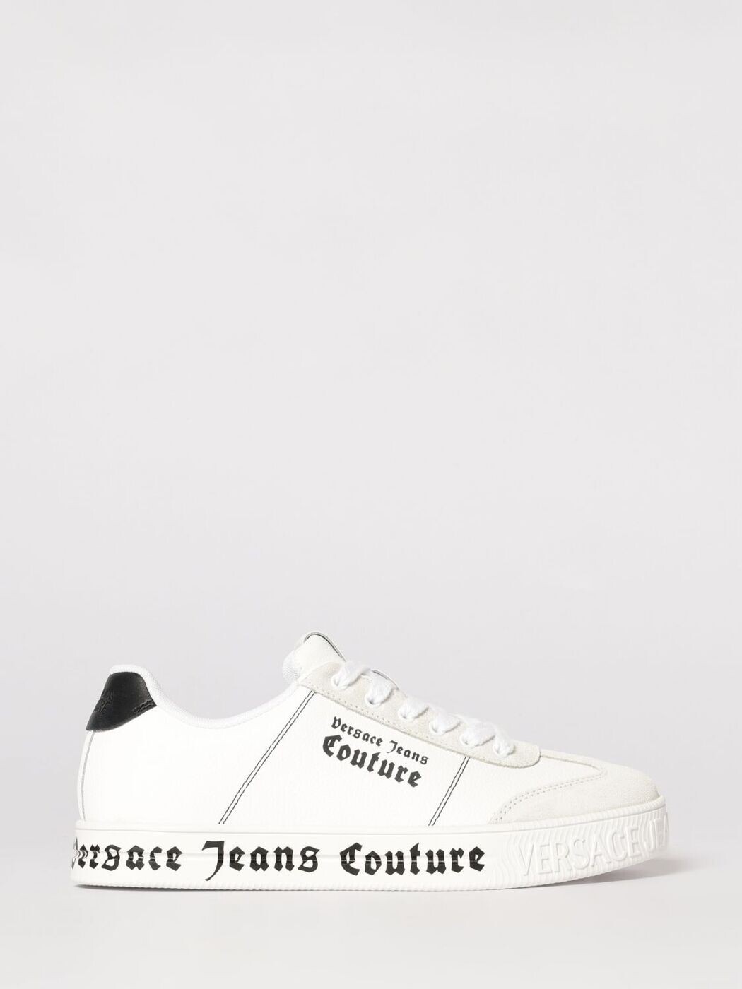 ヴェルサーチ デニム クチュール VERSACE JEANS COUTURE スニーカー メンズ 白いこと Sneakers 80YA3SK6ZPB82 関税 貨物輸送無料 2026SS gi