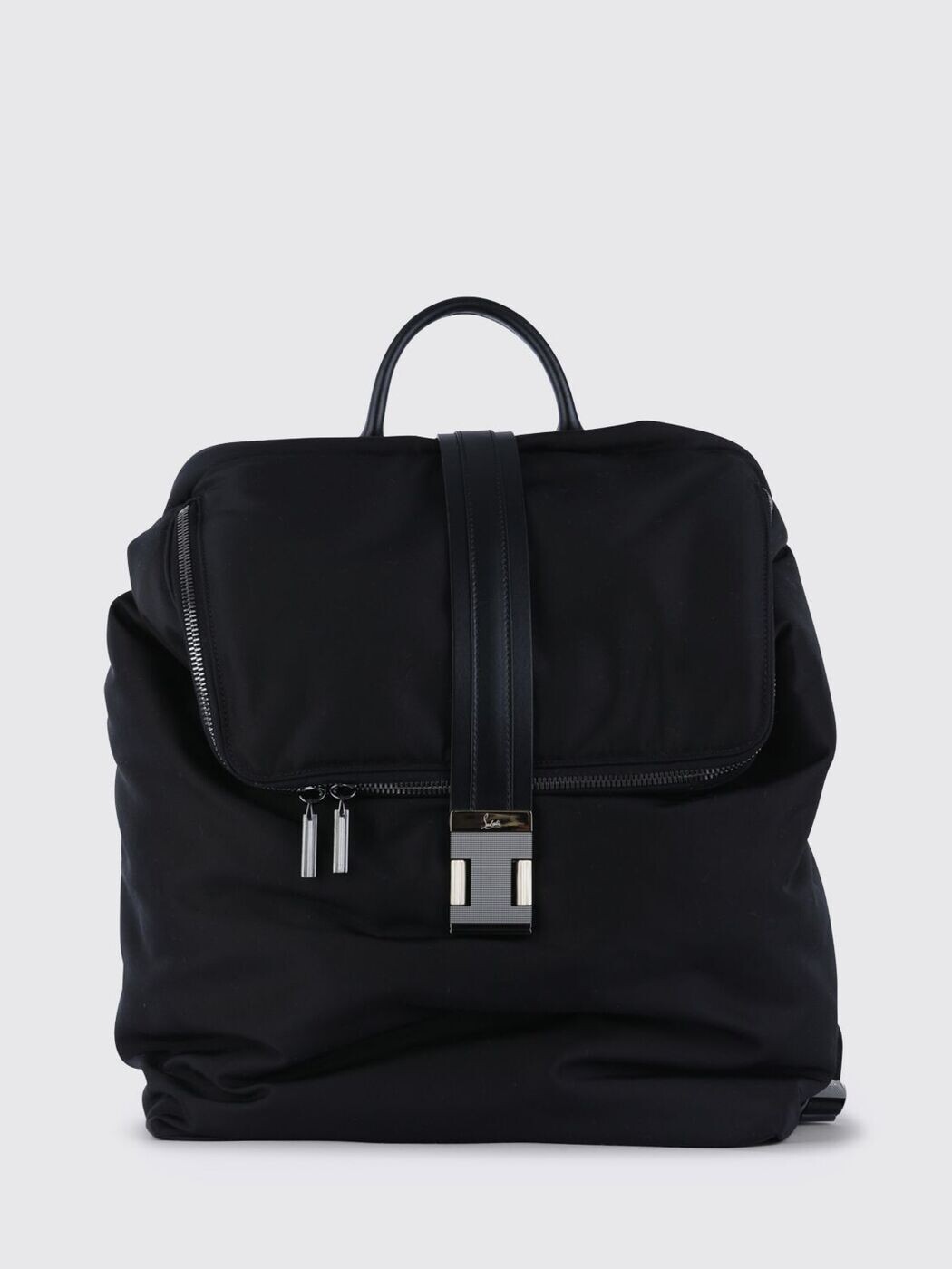 クリスチャンルブタン CHRISTIAN LOUBOUTIN 背嚢 うしろ側容器に並べる メンズ 黒いこと Backpacks 1265098 関税 貨物輸送無料 2026SS gi