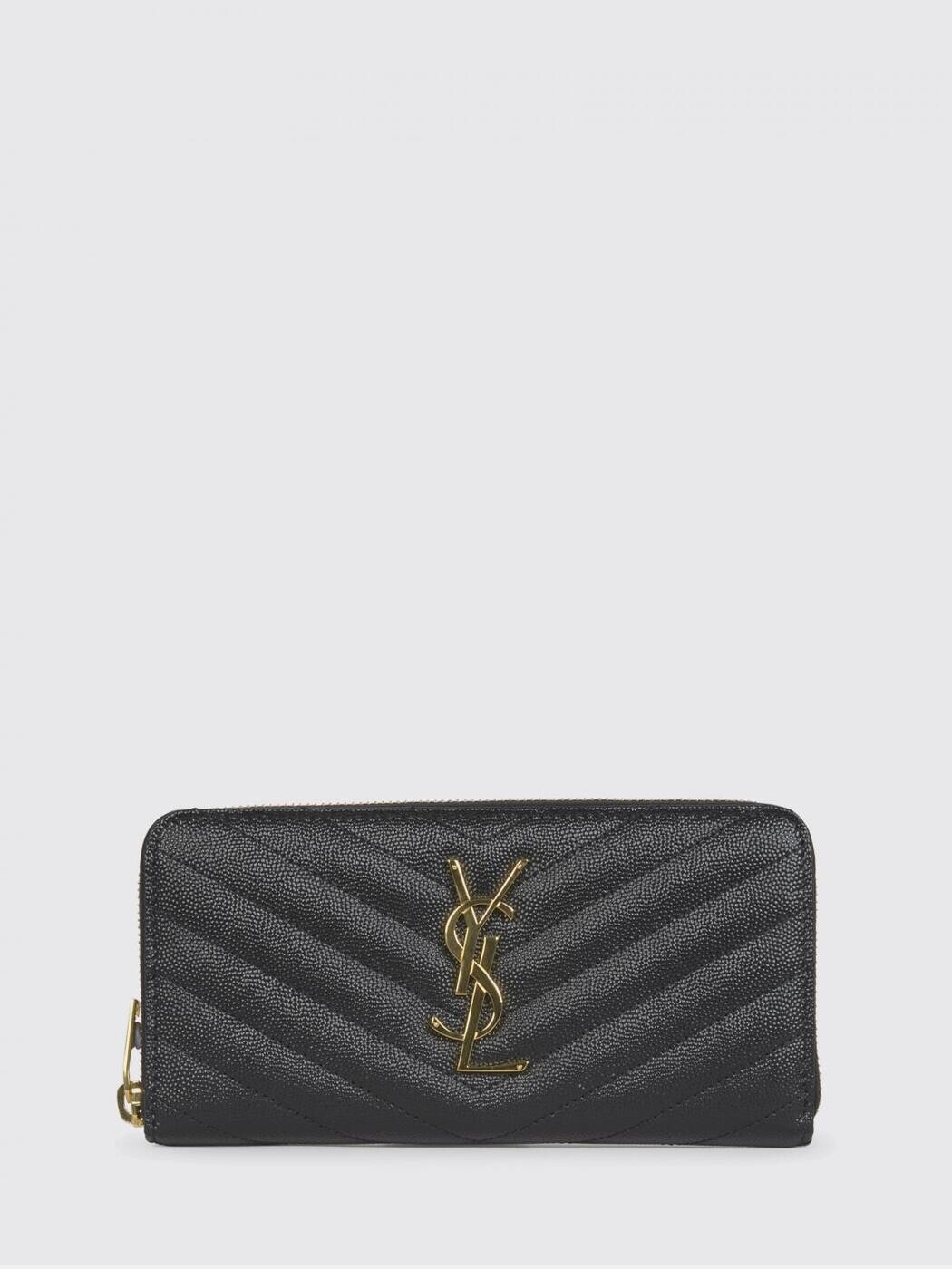 前日 サンローラン SAINT LAURENT PARIS 歌留多保持者 銭入れ レディース 黒いこと Wallets and Card Holders 358094BOW01 関税 貨物輸送無料 2026SS gi
