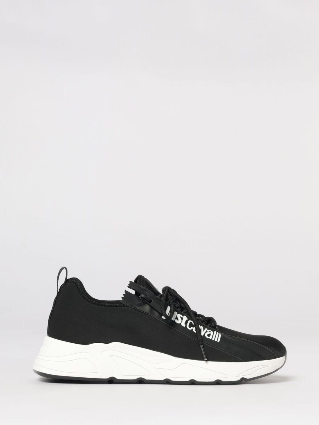 ジャスト カヴァリ JUST CAVALLI スニーカー メンズ 黒いこと Sneakers 80QA3SA2ZSE70 関税 貨物輸送無料 2026SS gi