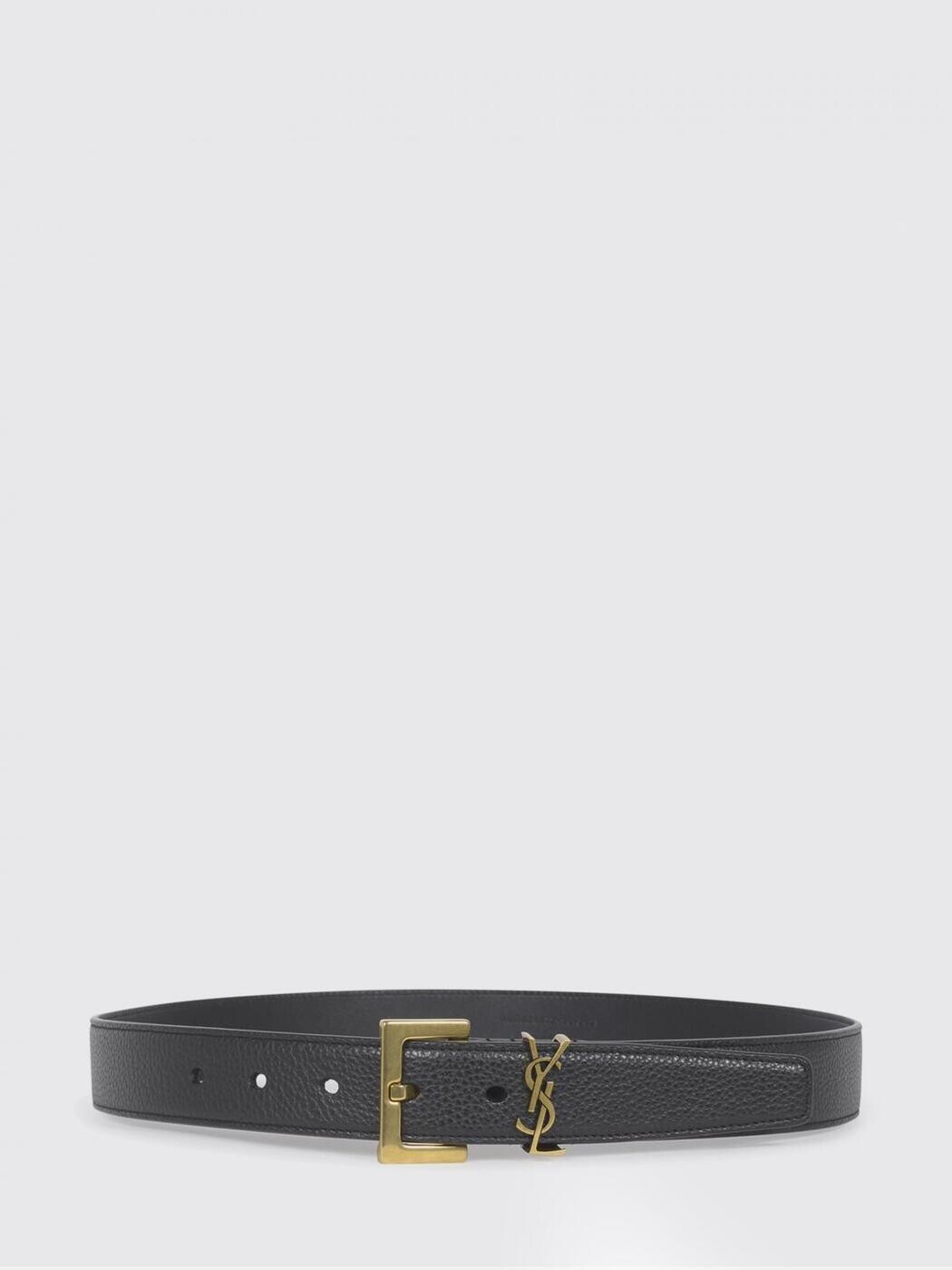 前日 サンローラン SAINT LAURENT PARIS 三尺帯 レディース 黒いこと Belts 634437DTI0W 関税 貨物輸送無料 2026SS gi