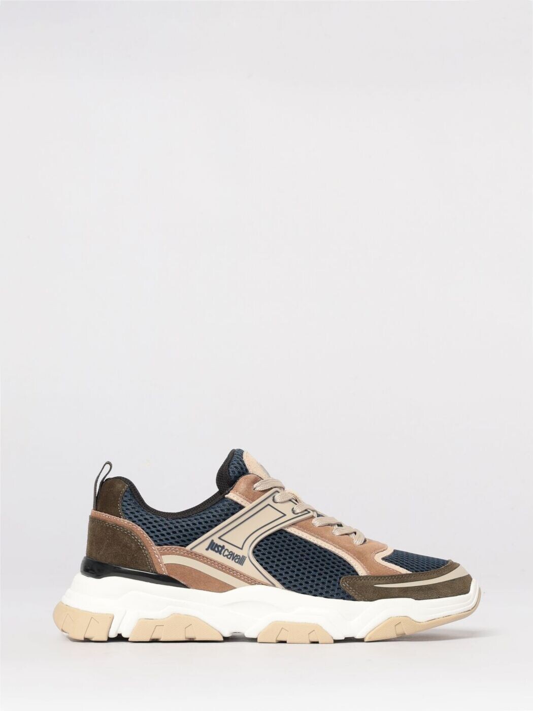 ジャスト カヴァリ JUST CAVALLI スニーカー メンズ 青碧 Sneakers 80QA3SH5ZPC22 関税 貨物輸送無料 2026SS gi