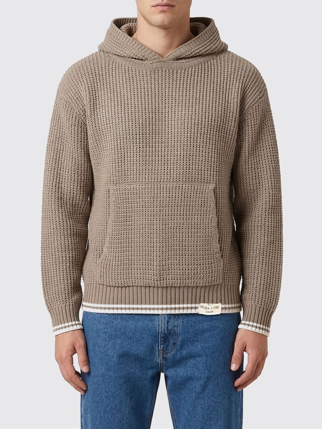 ゴールデン グース 晴れ晴れしい ブランド名 GOLDEN GOOSE トレイナー 調教師 メンズ ベージュ Sweatshirts GUP02580P002402 関税 貨物輸送無料 2026SS gi