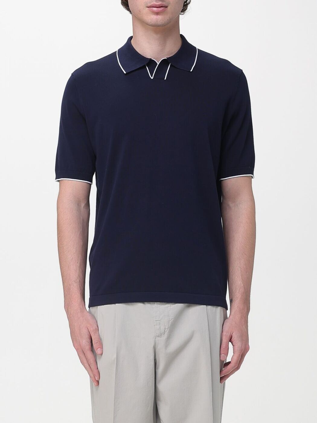 カングラ KANGRA ポロシャツ メンズ ブルー Polo shirts S6K301423 Blue 関税 送料無料 2026SS gi｜BRANDSHOP「il Tesoro」