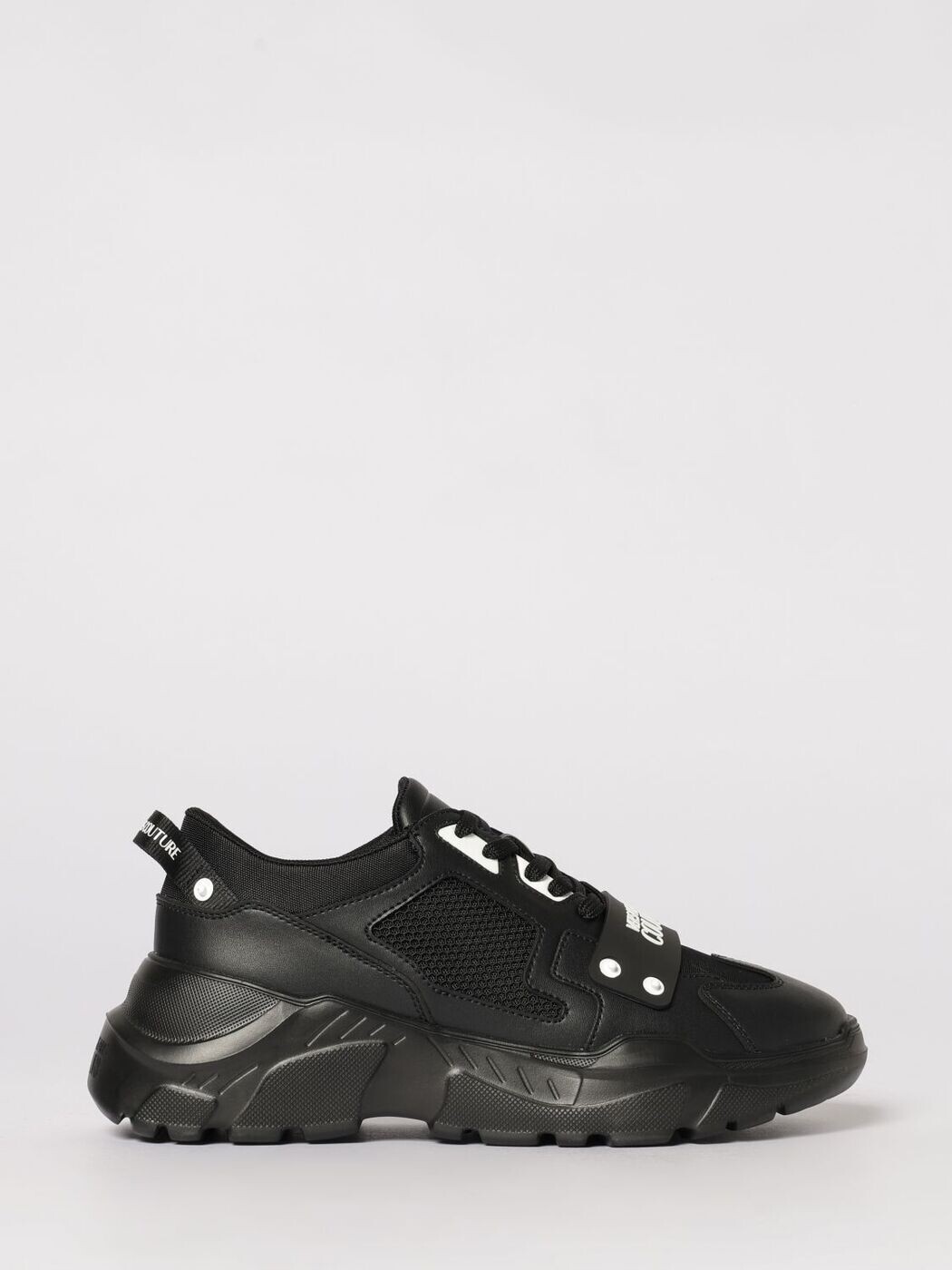 ヴェルサーチ デニム クチュール VERSACE JEANS COUTURE スニーカー メンズ 黒いこと Sneakers 80YA3SC4ZSE20 関税 貨物輸送無料 2026SS gi