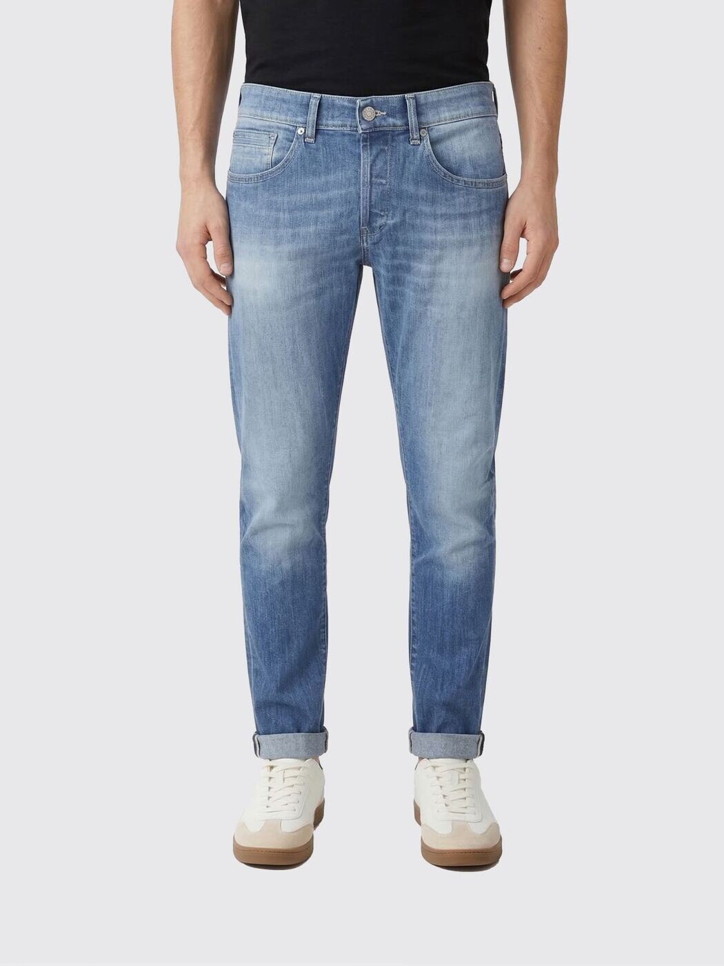 ドンダップ DONDUP デニム メンズ ブルー Jeans UP232DS0107UME4 Blue 関税 送料無料 2026SS gi｜BRANDSHOP「il Tesoro」