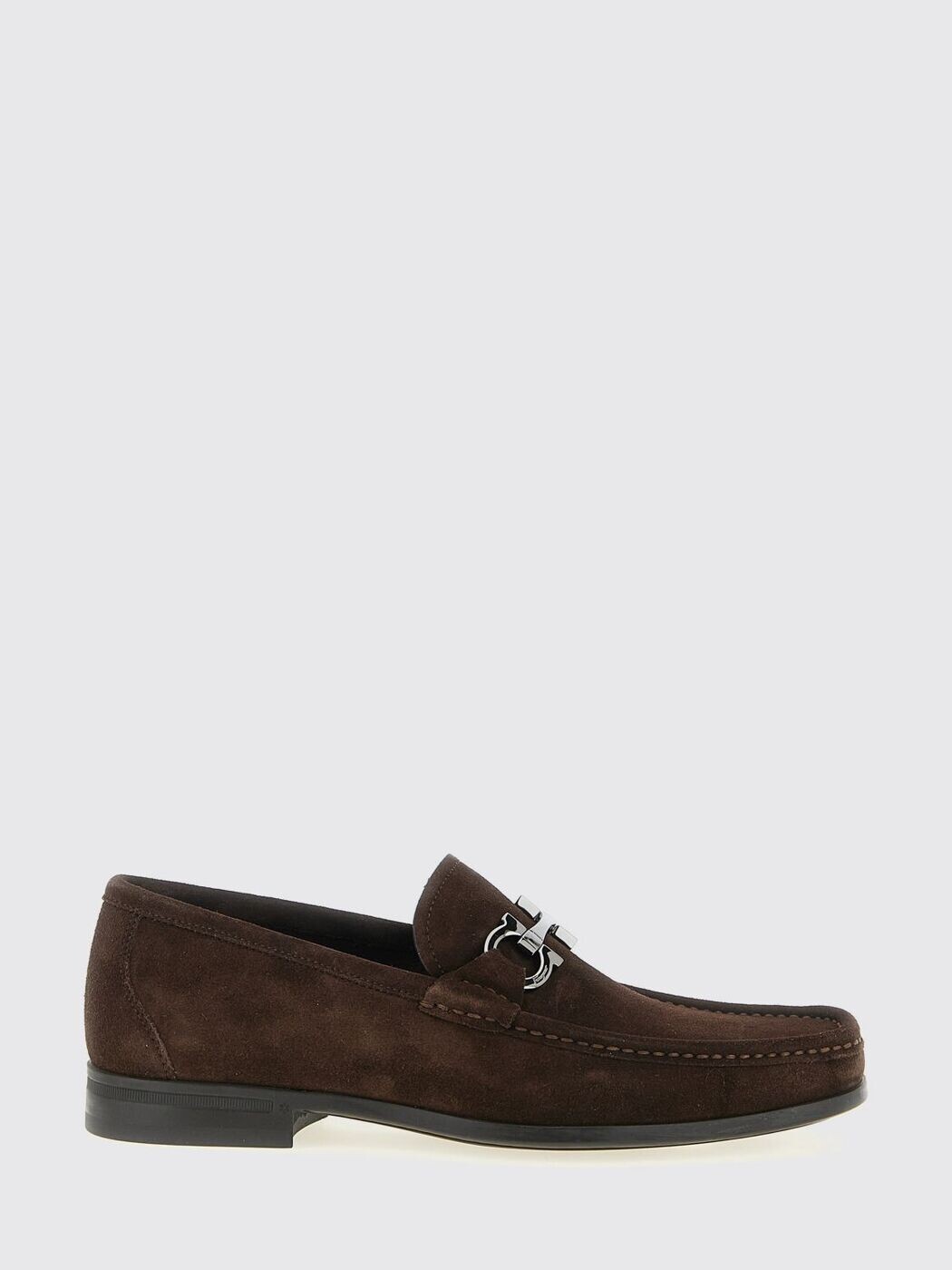 フェラガモ FERRAGAMO 置き目毛皮 メンズ 赤銅色 Loafers 029457 791668 関税 貨物輸送無料 2026SS gi