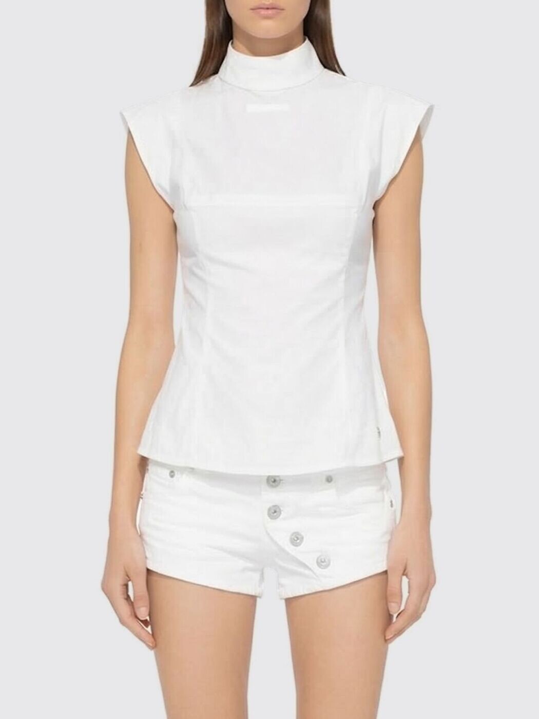 ジャンポール・ゴルチエ JEAN PAUL GAULTIER Tシャツ トップス レディース ホワイト T-shirts and tops ST047C071 White 関税 送料無料 2026SS gi|BRANDSHOP「il Tesoro」