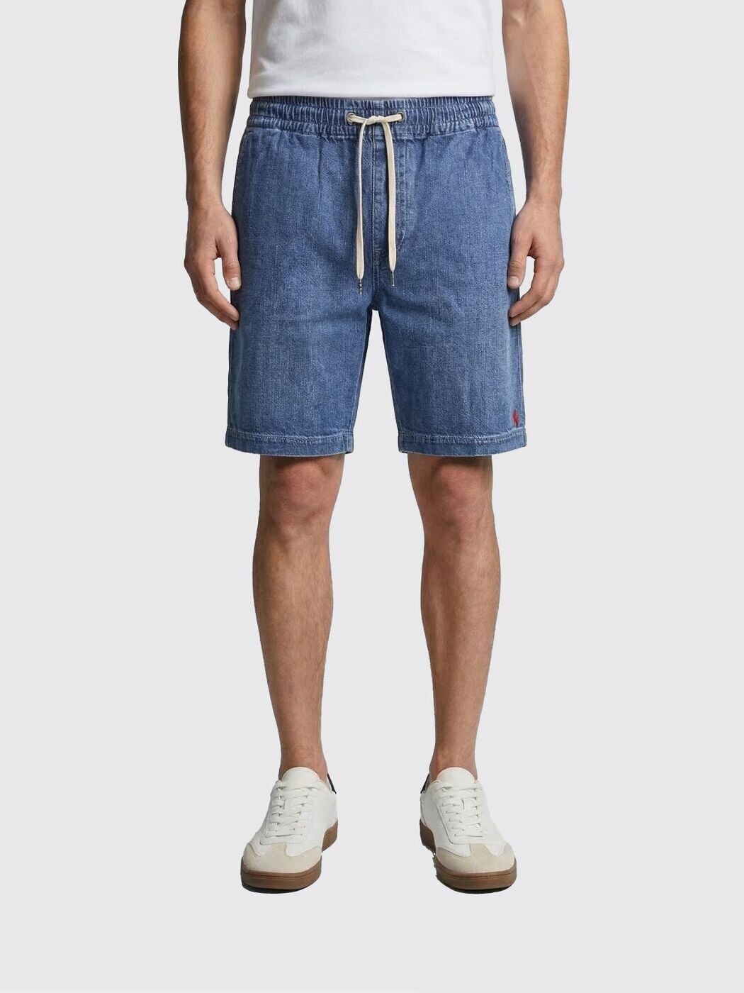 ポロ ラルフ 置き目レン POLO RALPH LAUREN さる股引き メンズ 白いこと Shorts 710P02689 関税 貨物輸送無料 2026SS gi