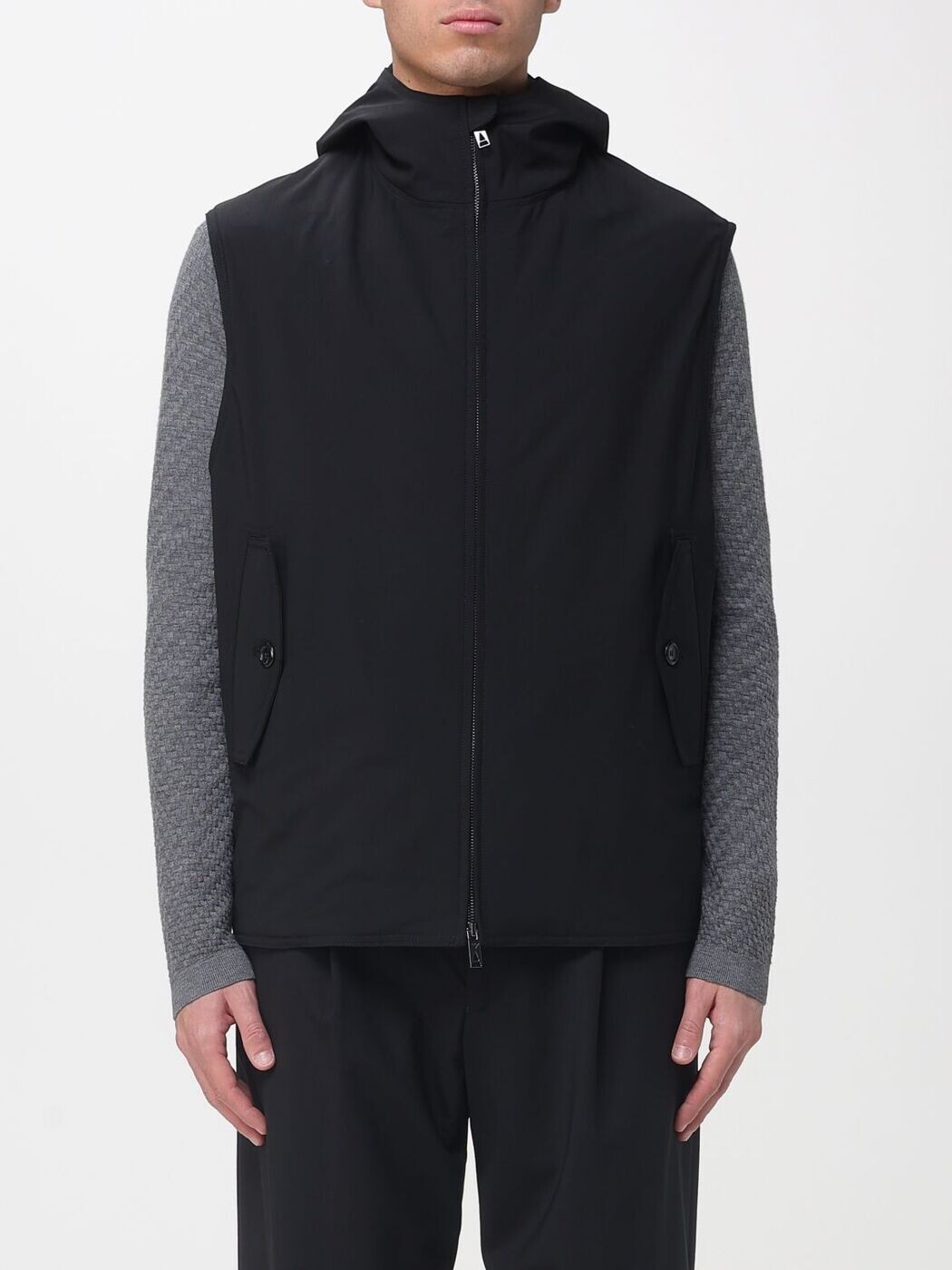 エン急性灰白髄炎 アルマーニ EMPORIO ARMANI ジレ より良い メンズ 黒いこと Vests EM004711TE19331 関税 貨物輸送無料 2026SS gi