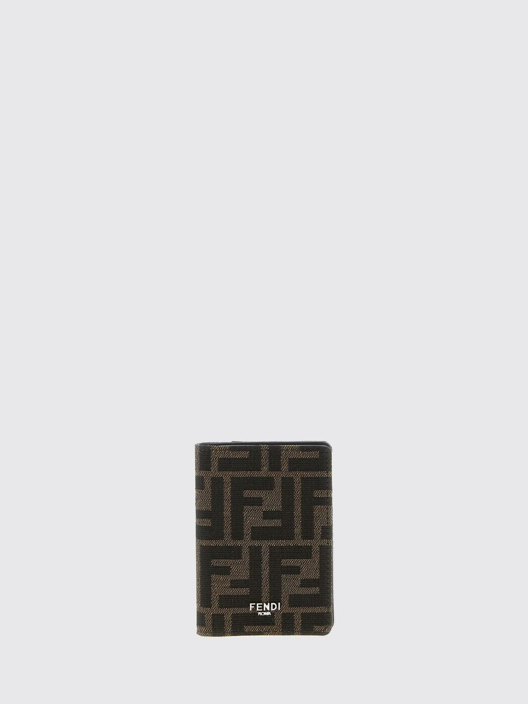 フェンディ FENDI 歌留多保持者 紙入れ メンズ 赤銅色 Wallets and Card Holders 7M0349ALWK 関税 貨物輸送無料 2026SS gi