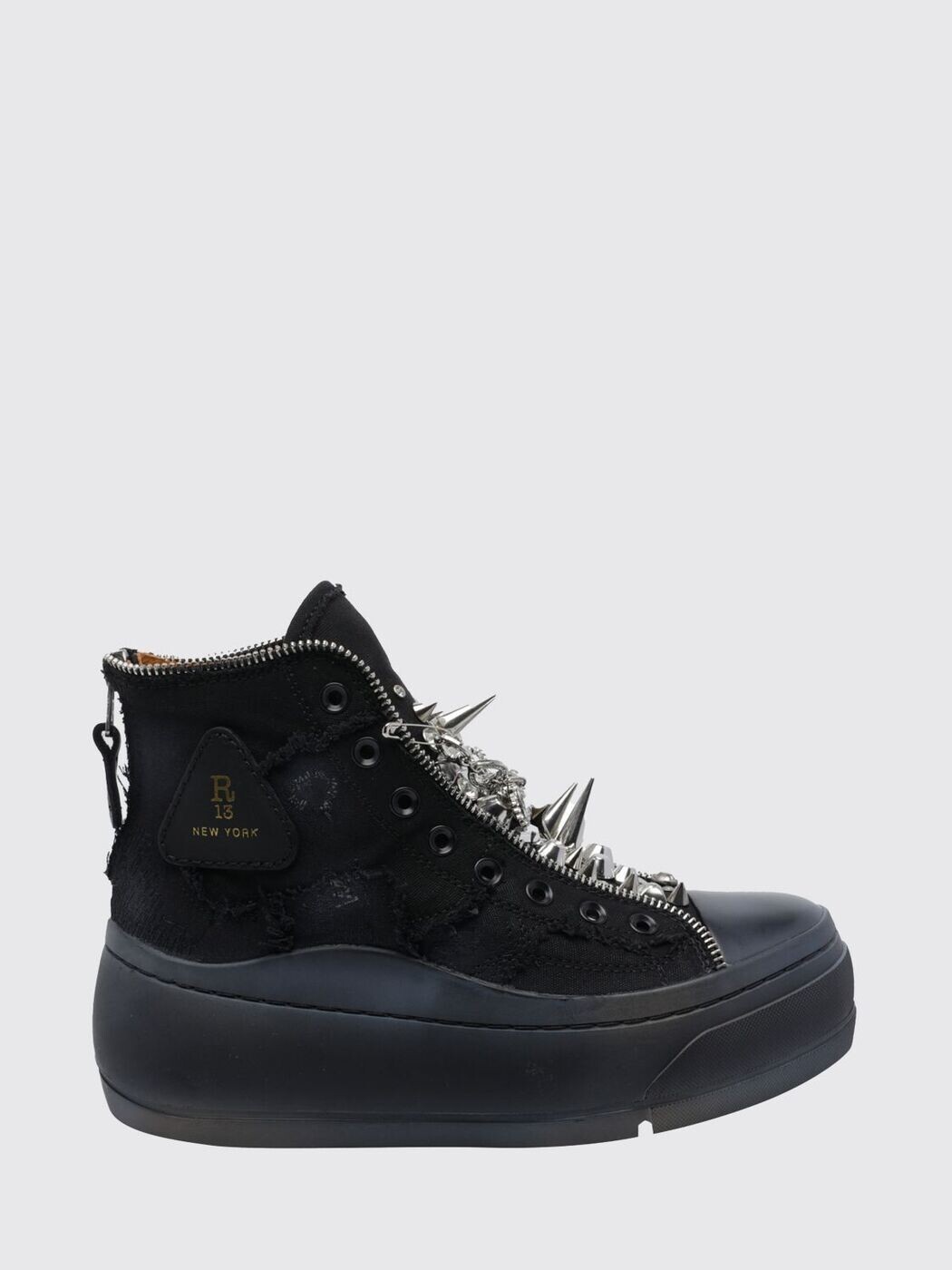 アール サー青少年 R13 スニーカー レディース 黒いこと Sneakers R13S5032 関税 貨物輸送無料 2026SS gi