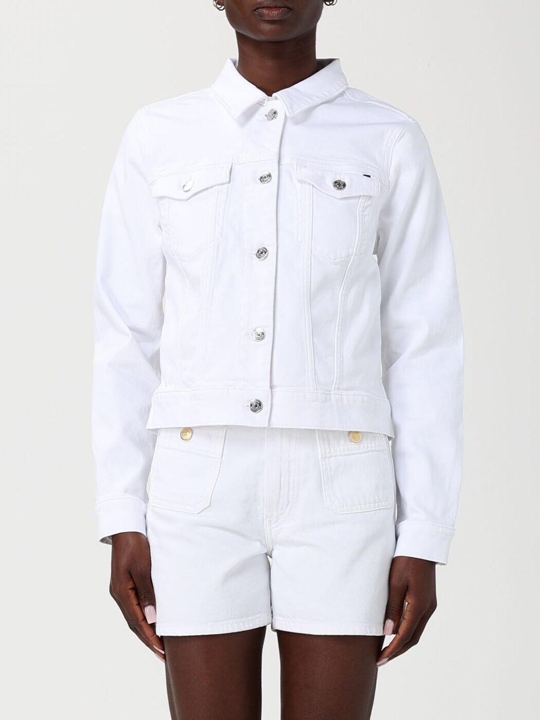 トミー ヒルフィガー TOMMY HILFIGER 背広上衣 背広 上衣 レディース 白いこと Suit Jackets WW0WW44374 関税 貨物輸送無料 2026SS gi