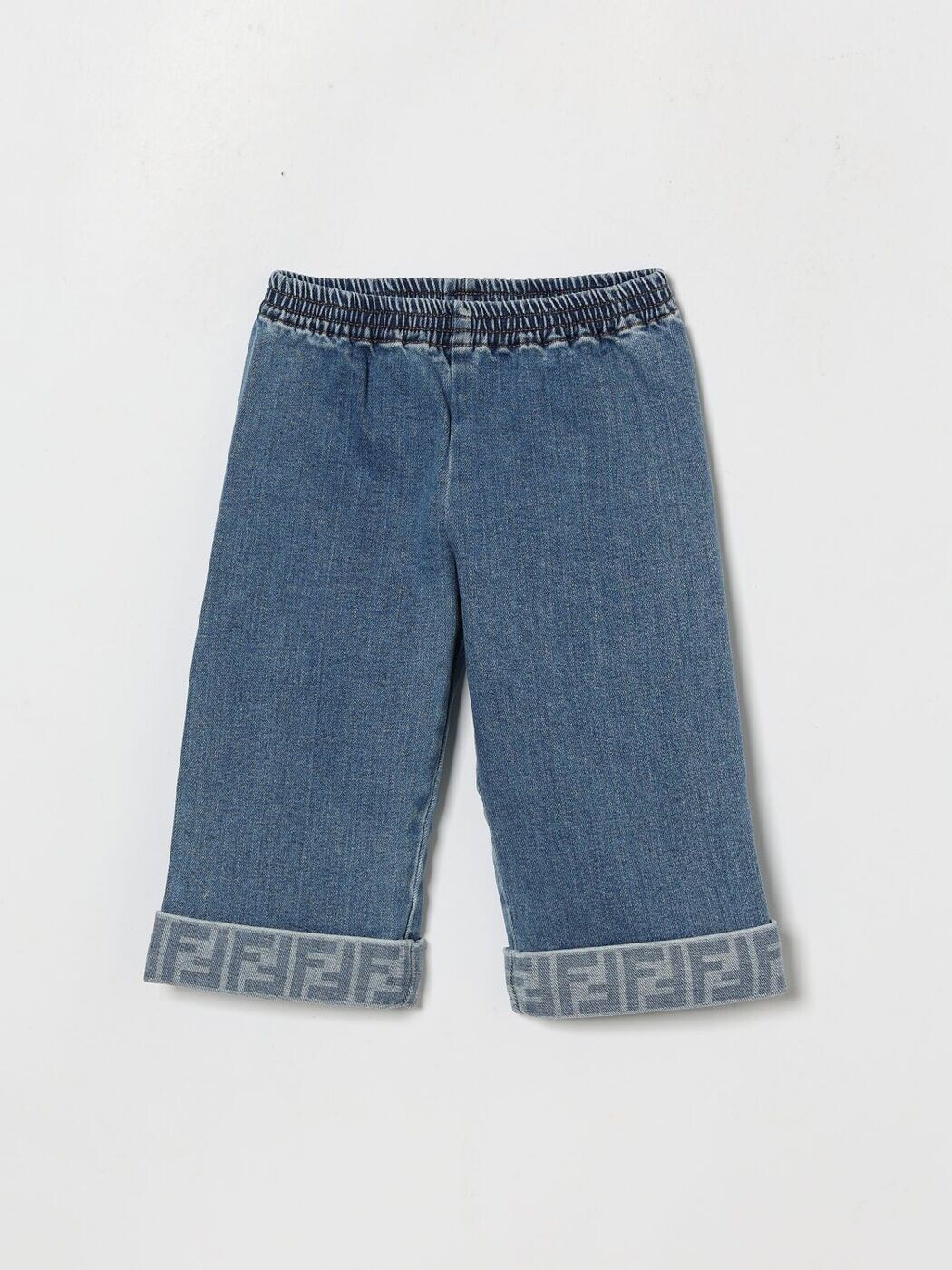 FENDI FENDI レギュラーフィットジーンズ ジーンズ ガールズ 青碧 Regular fit jeans JFF385AVVU 関税 貨物輸送無料 2026SS gi