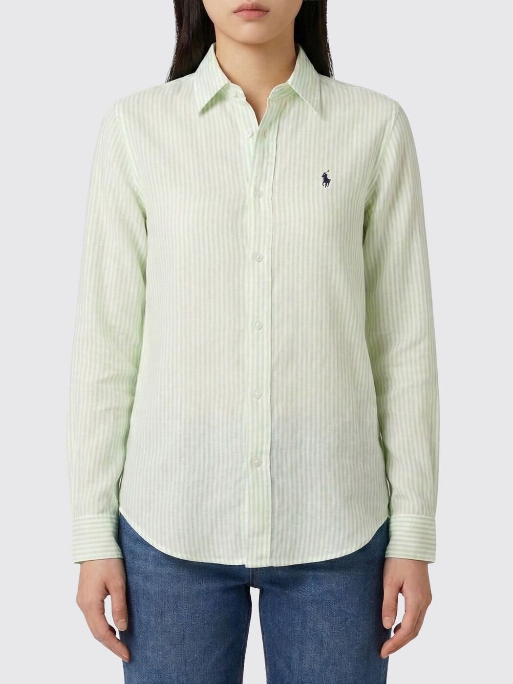 ラルフローレン POLO RALPH LAUREN シャツ レディース グリーン Shirts 211A96158 Green 関税 送料無料 2026SS gi|BRANDSHOP「il Tesoro」