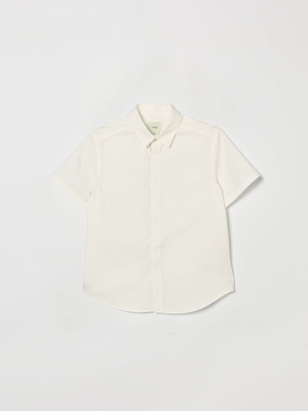 FENDI FENDI フォーマルシャツ ティーシャツ ガールズ 白いこと Formal shirts JMC207AEXZ 関税 貨物輸送無料 2026SS gi