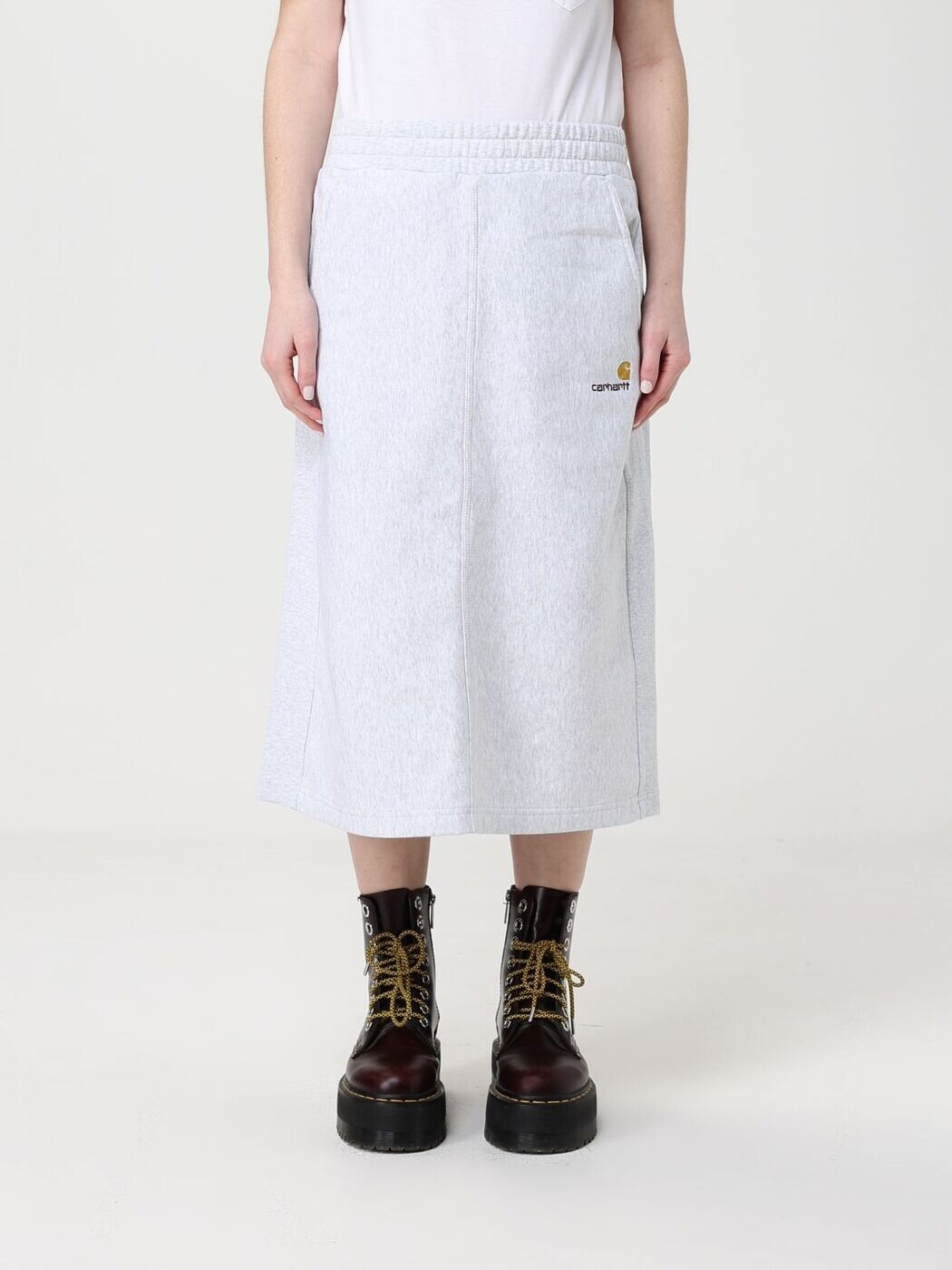 カーハートダブリューアイピー CARHARTT WIP スコート レディース 薄墨色 Skirts I034491 関税 貨物輸送無料 2026SS gi