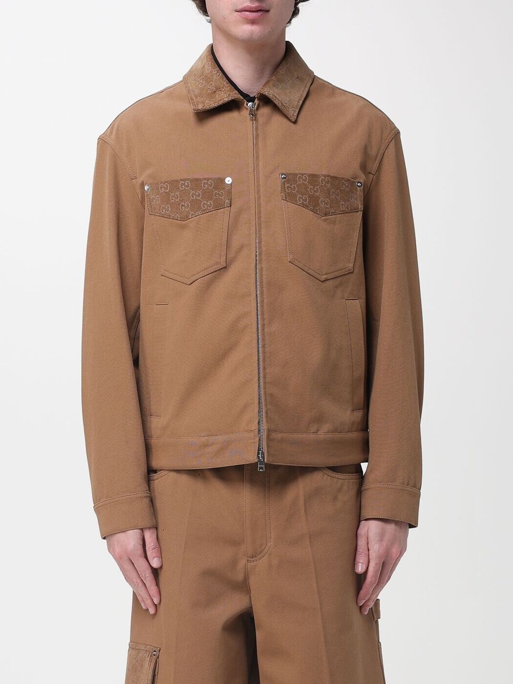グッチ GUCCI 上衣 メンズ 赤銅色 Jackets 854304ZAUJI 関税 貨物輸送無料 2026SS gi