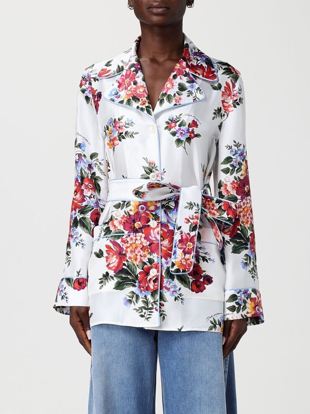 ドルチェ\u0026ガッバーナ DOLCE\u0026GABBANA プルオーバー レディース 白いこと Shirts F5Q03TIS11I 関税 貨物輸送無料 2026SS gi