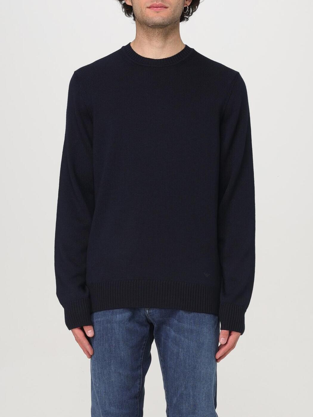 エンポリオ アルマーニ EMPORIO ARMANI セーター ニットウェア メンズ ブルー Knitwear 8N1MVA1M67Z Blue 関税 送料無料 2025AW gi｜BRANDSHOP「il Tesoro」