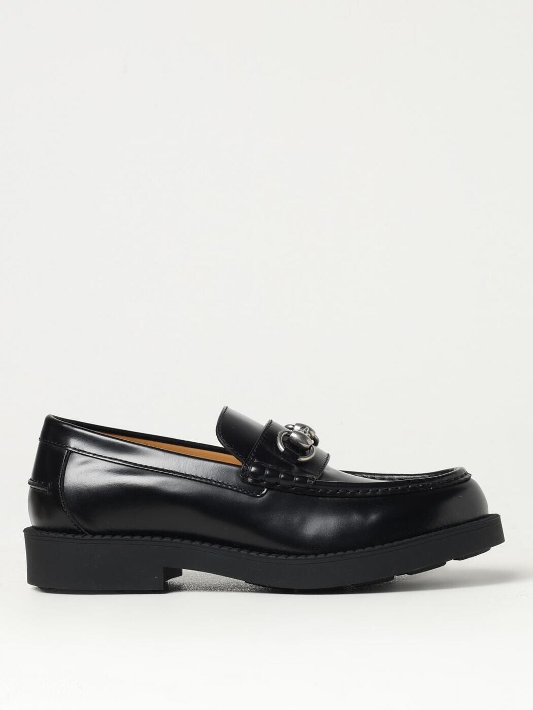 グッチ GUCCI 置き目毛皮 メンズ 黒いこと Loafers 7942020GQ00 関税 貨物輸送無料 2024AW gi